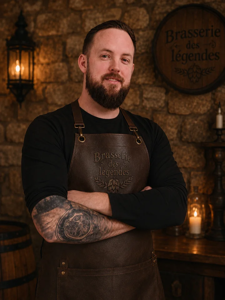 Jeremy, brasseur de la Brasserie des Légendes